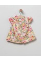 Vestido de bebé con estampado floral